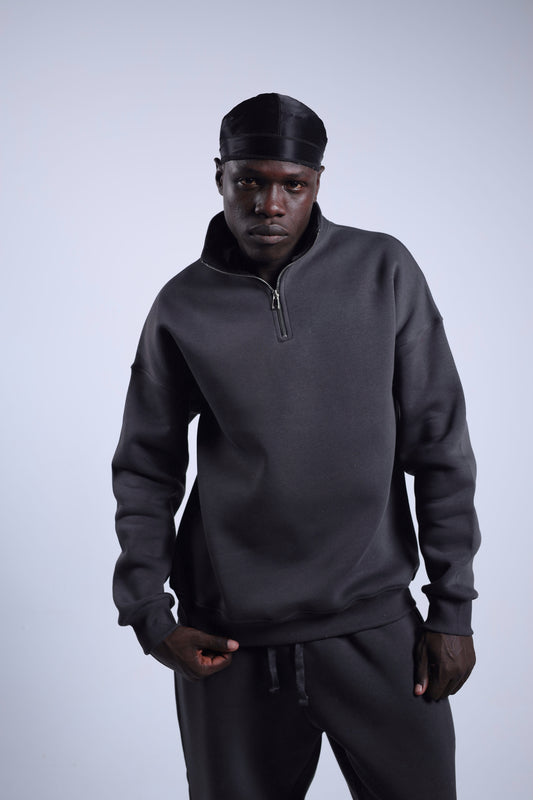 Oversized Half Zipper Verani Sweatshirts