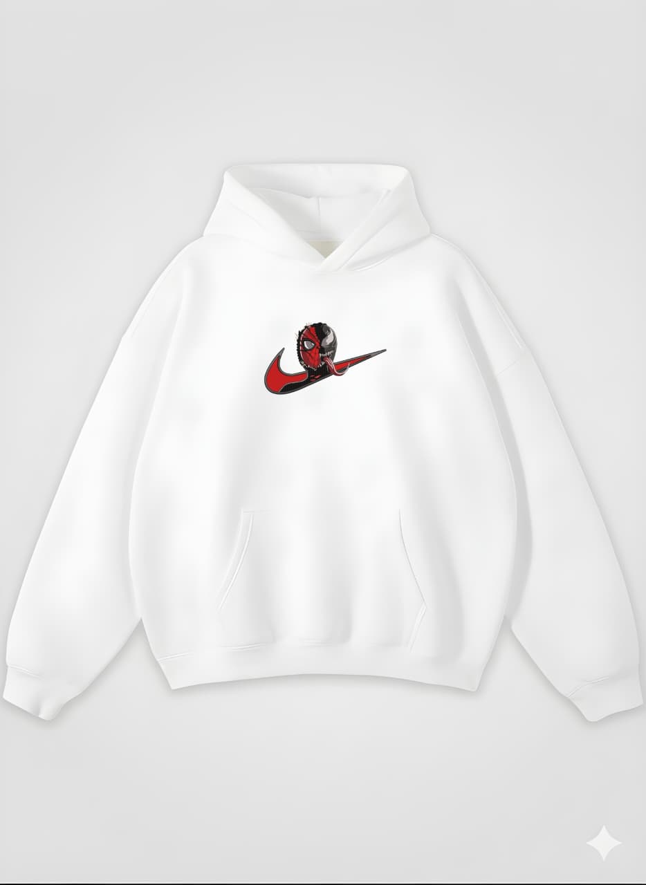 SPIDER MAN AND VENOM |OVERSIZED HOODIE