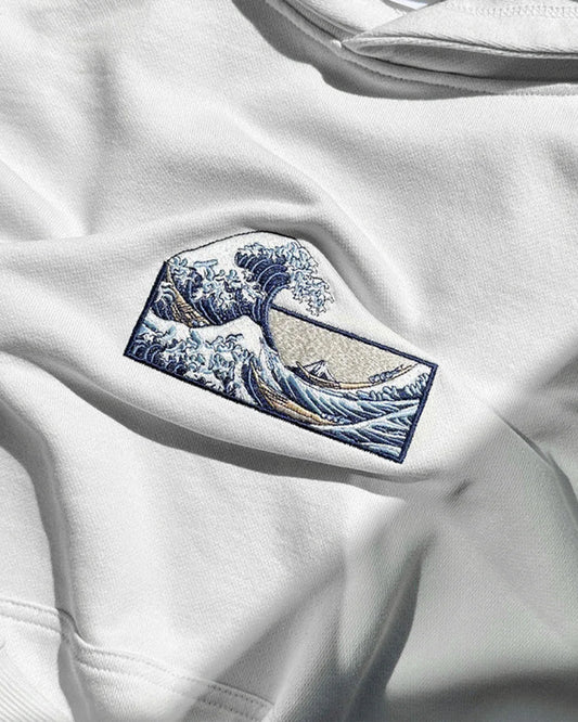 THE GREAT WAVE OFF KANAGAWA OVERSIZED HOODIE