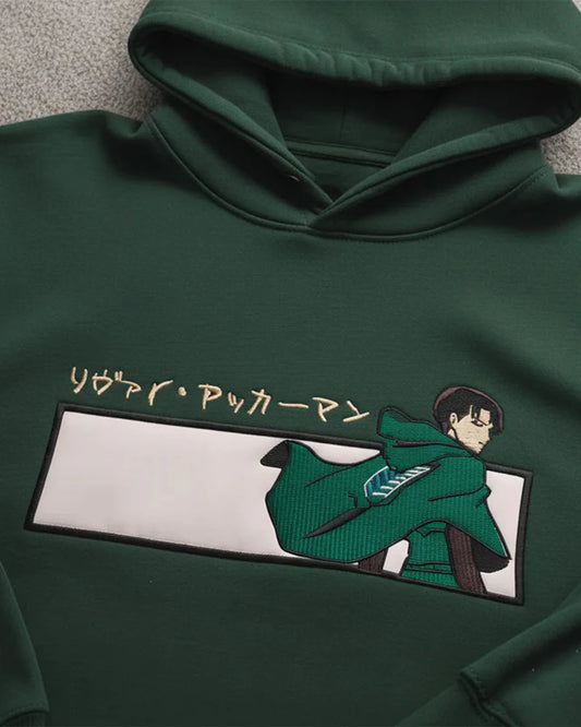 LEVI ACKERMAN ATTACK ON TITAN | OVERSIZED HOODIE
